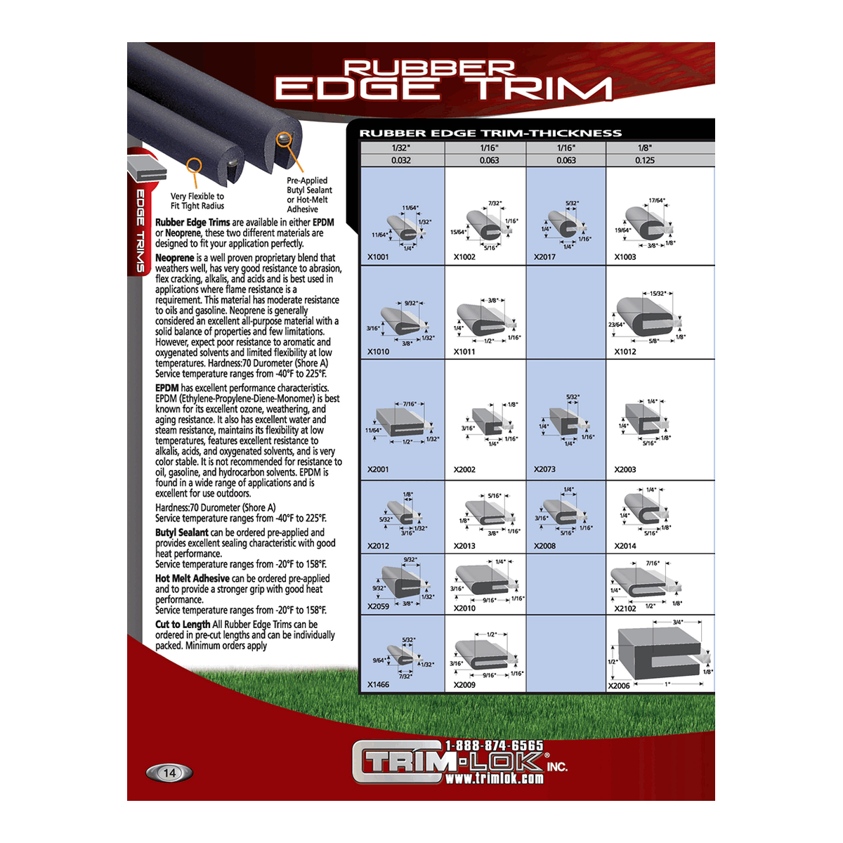 Gipson Trim Supply Co Flexible Edge Trim Roll context product image