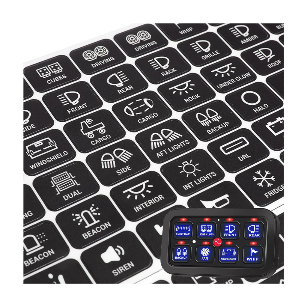 Gear Panel Overlay Sticker Standard product photo